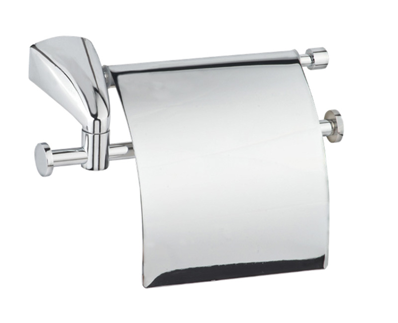 Banyo Aksesuarlar - Hitit Series Chrome - Wide Cover Paper Holder